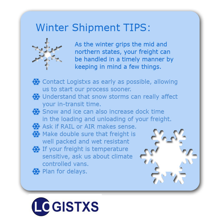 Winter Shipping Tips